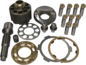Komatsu HMV110/160/180/355 Travel Motor Parts — cylinder blocks, valve plates, drive shafts, piston shoes and pistons