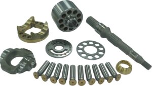 Komatsu HPD Hydraulic Pump Parts — cylinder blocks, valve plates, drive shafts, piston shoes and pistons