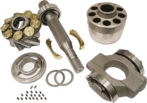 Rexroth A11VSO Hydraulic Pump Parts — cylinder blocks, valve plates, drive shafts, piston shoes and pistons