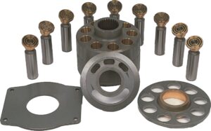 Rexroth A4VSO Hydraulic Pump Parts — cylinder blocks, valve plates, drive shafts, piston shoes and pistons