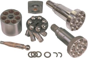 Rexroth A7V Hydraulic Pump Parts — cylinder blocks, valve plates, drive shafts and pistons
