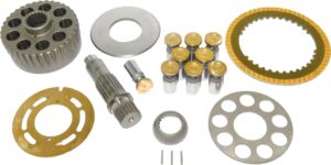 Toshiba MSG Swing Motor Parts — cylinder blocks, valve plates, drive shafts, piston shoes and pistons